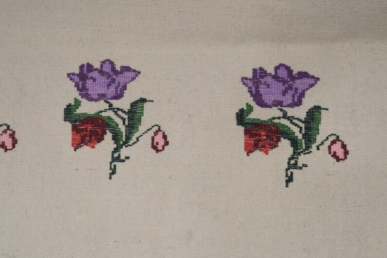 edit1: Embroidered Floral Rug