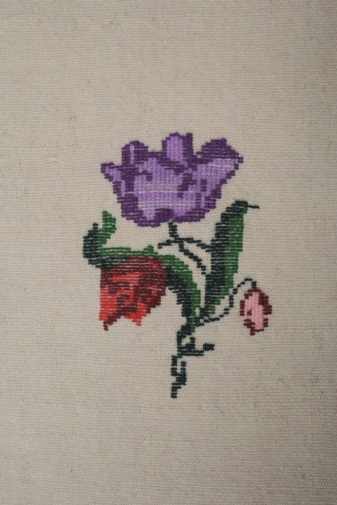 edit1: Embroidered Floral Rug