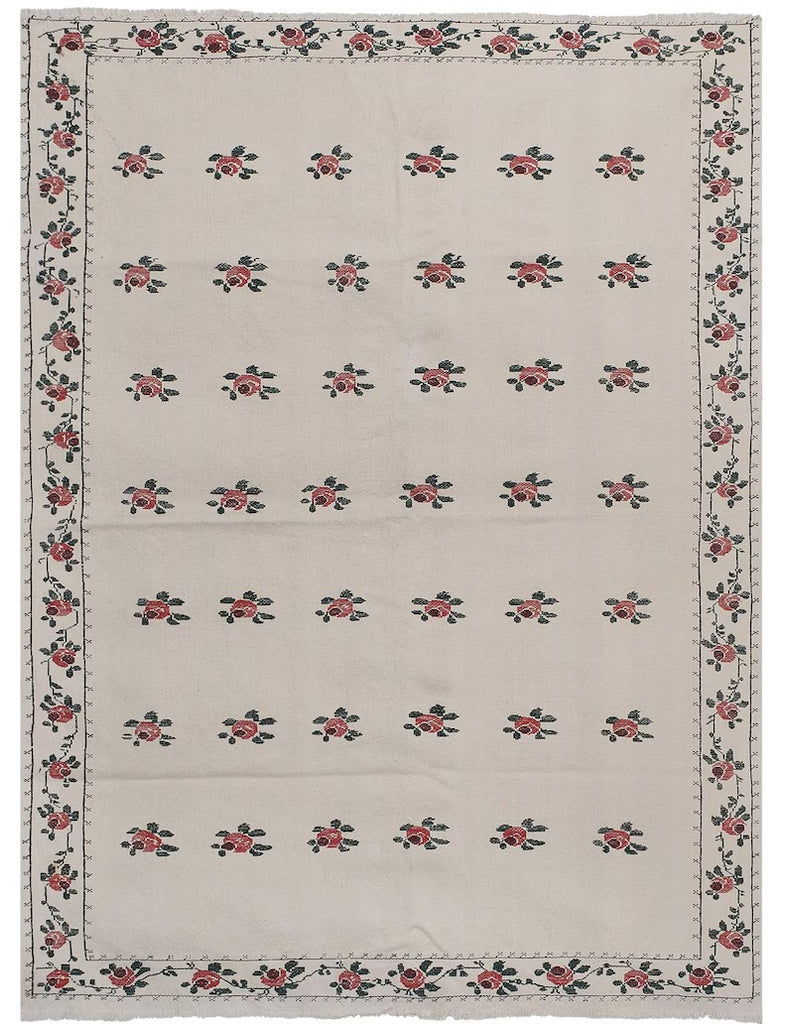 edit2: Embroidered Floral Rug