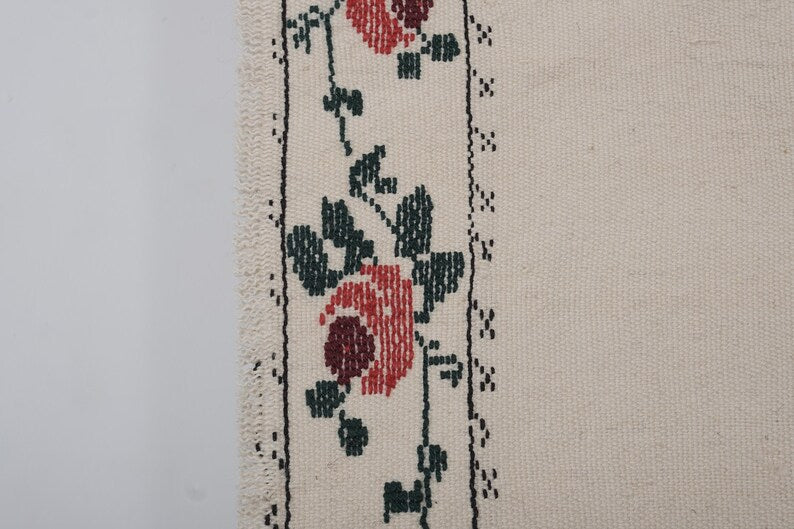 edit2: Embroidered Floral Rug