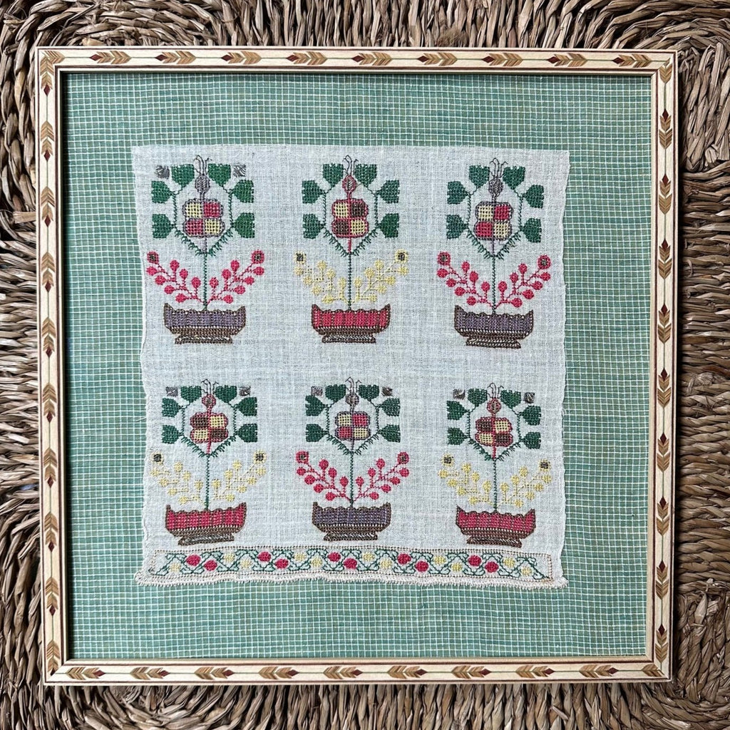 Framed Vintage Textile - edit1