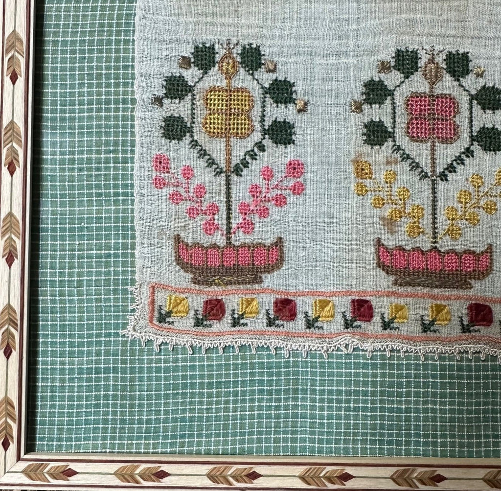 Framed Vintage Textile - edit3