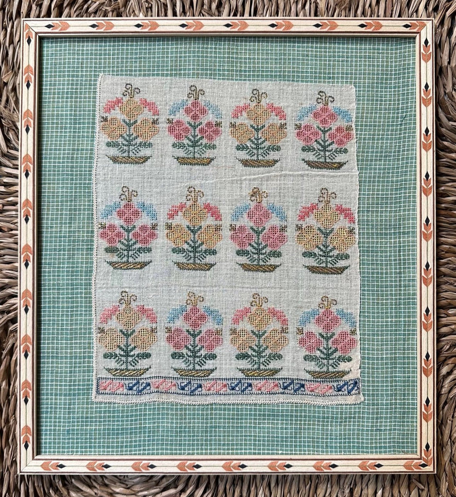 Framed Vintage Textile - edit4