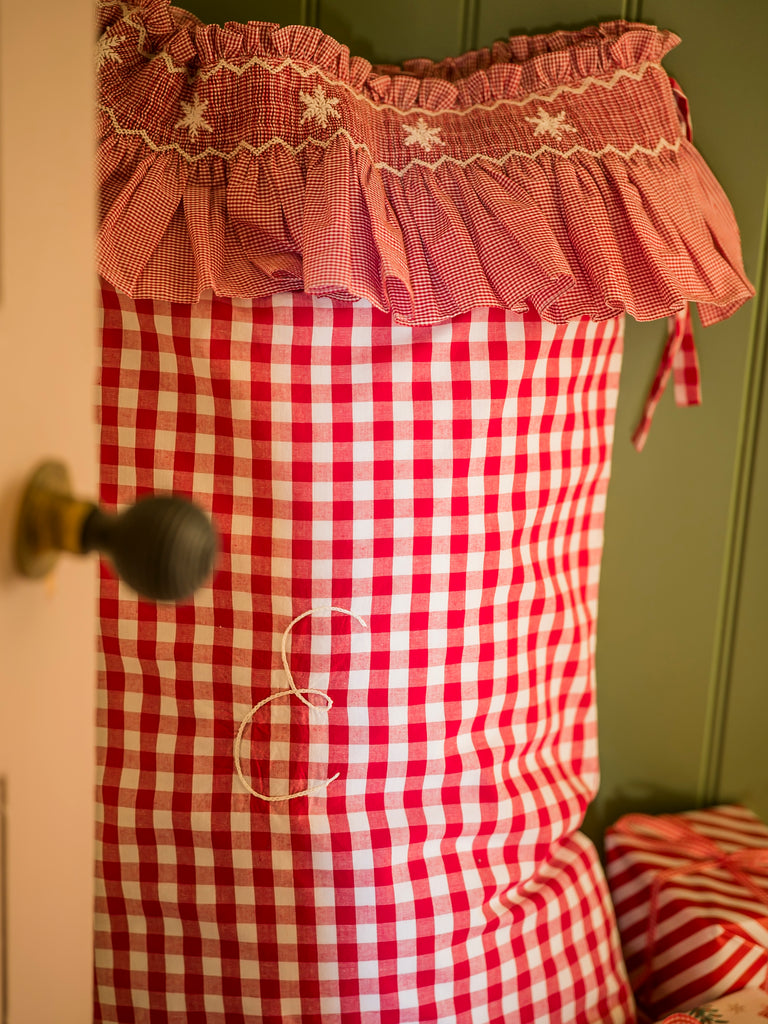 edit58 x Smock London Sack - Gingham with Vichy Frill