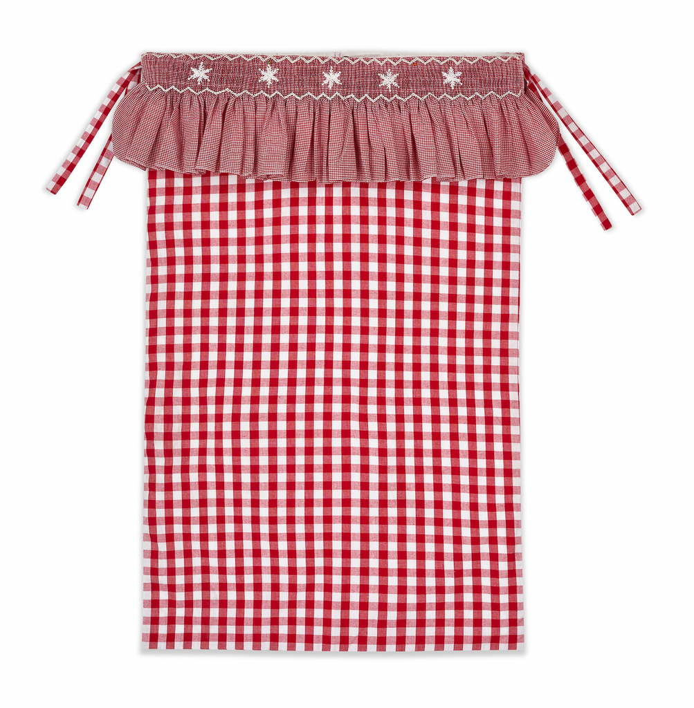 edit58 x Smock London Sack - Gingham with Vichy Frill