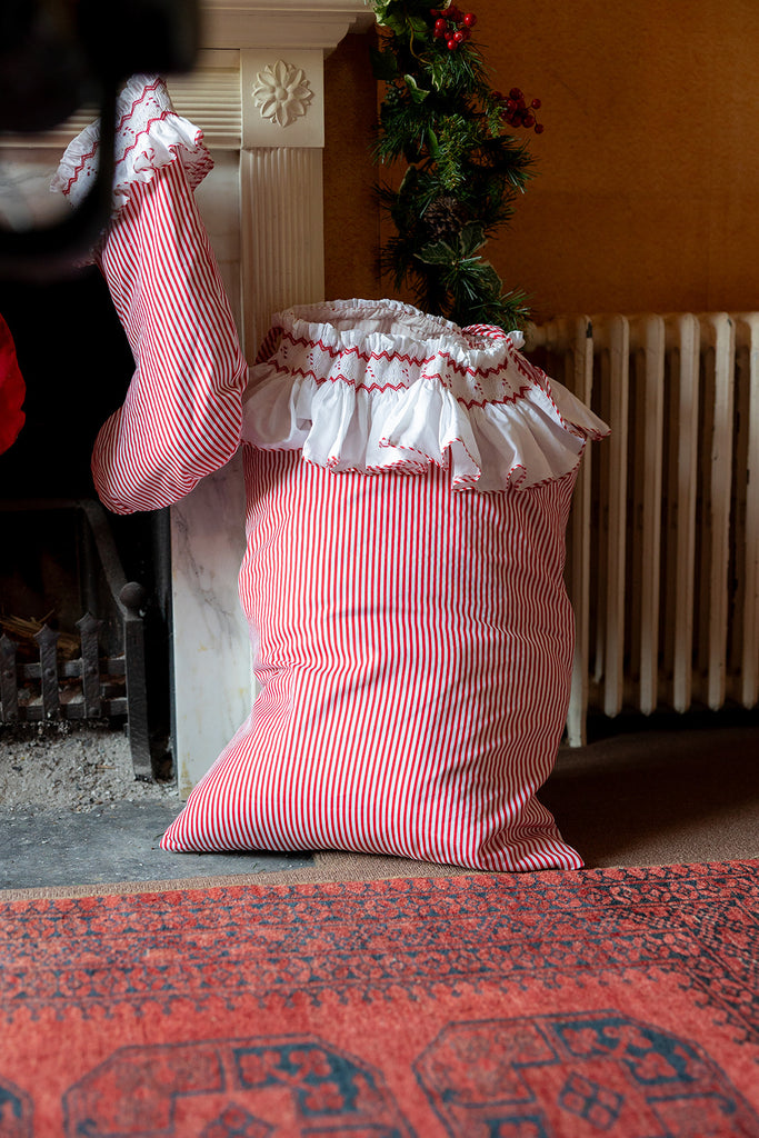 edit58 x Smock London Sack - Candy Cane Stripe