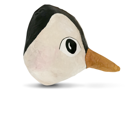 Mr Penguin Animal Head